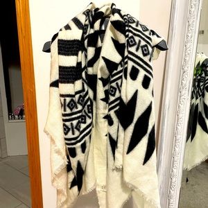 Aztec blanket scarf